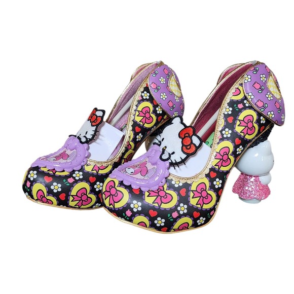Irregular Choice Hello Kitty Heels Star of the Show Size 10 - Picture 4 of 9